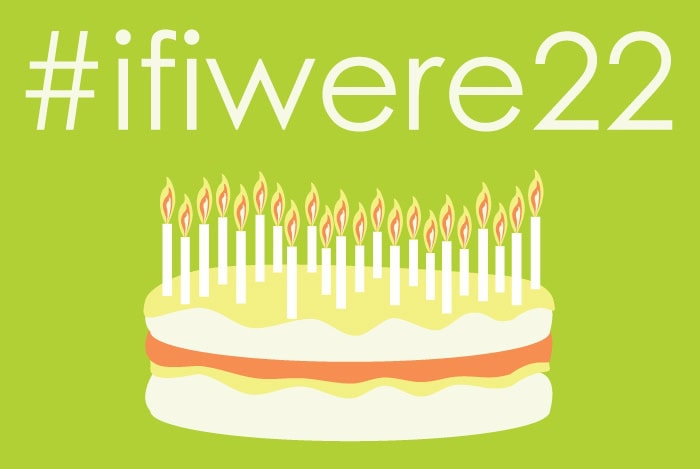 If I were 22 Birthday Cake