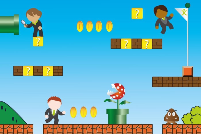 OpenCRM playing video games