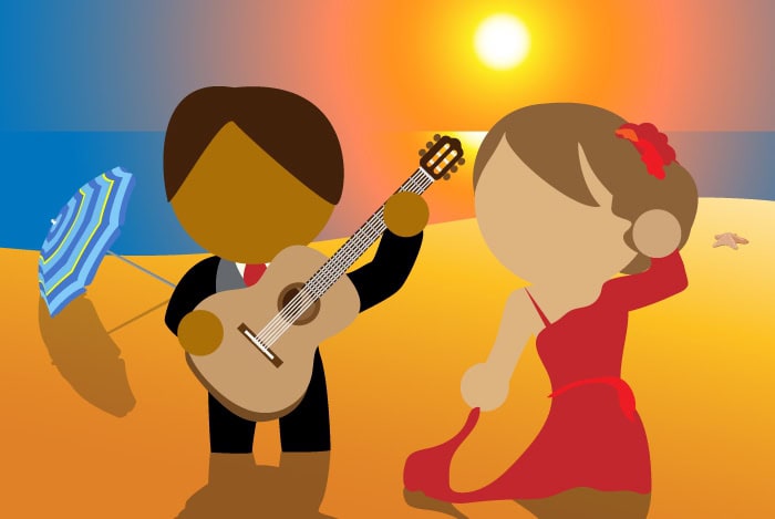 OpenCRM on the beach