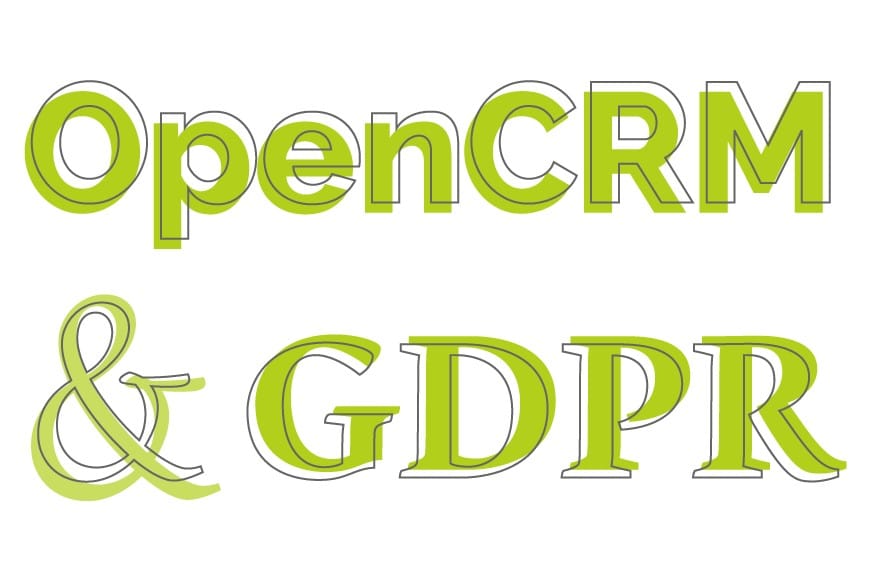 OpenCRM and GDPR