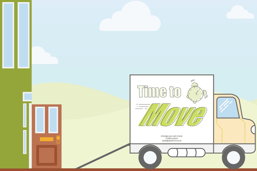 CRM like a house blog image